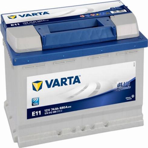 Varta 574012068 - 74Ah 680A Blue
