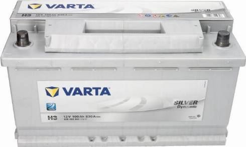 Varta 600402083 - 100Ah 830A Silver