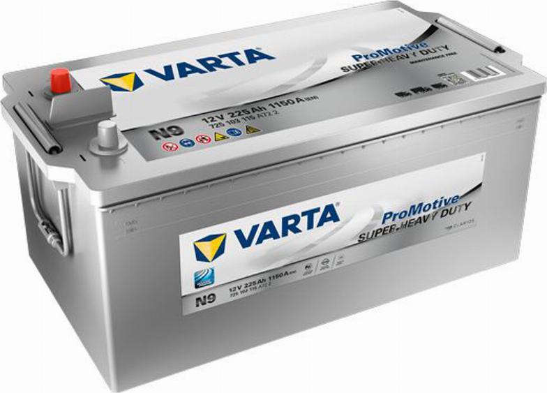 Varta 725103115 - 225Ah 1150A Promotive