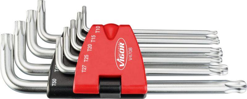 Vigor V4708 - TORX SKRŪVGRIEŽUL-VEIDA KOMPL