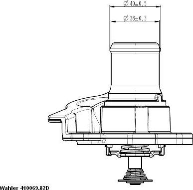 Wahler 410937.82D - Auto Part