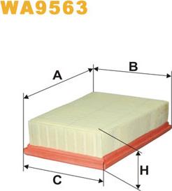 WIX Filters WA9563 - C2433-2 GAISA