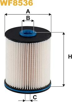 WIX Filters WF8536 - DEGVIELAS FILTRS