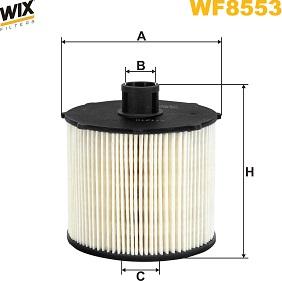 WIX Filters WF8553 - DEGVIELAS FILTRS