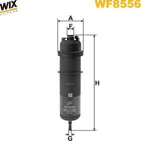 WIX Filters WF8556 - DEGVIELAS FILTRS