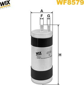 WIX Filters WF8579 - DEGVIELAS FILTRS