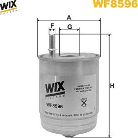 WIX Filters WF8596 - DEGVIELAS FILTRS