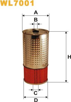WIX Filters WL7001 - EĻĻAS FILTRS