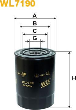 WIX Filters WL7199 - EĻĻAS FILTRS