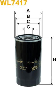 WIX Filters WL7417
