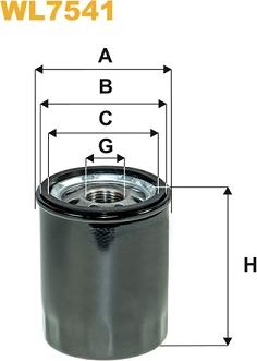 WIX Filters WL7541 - EĻĻAS FILTRS