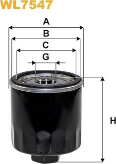 WIX Filters WL7547 - EĻĻAS FILTRS
