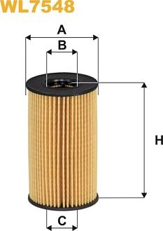 WIX Filters WL7548 - EĻĻAS FILTRS