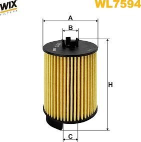 WIX Filters WL7594 - EĻĻAS FILTRS