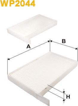WIX Filters WP2044 - SALONA FILTRS