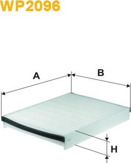 WIX Filters WP2096 - SALONA FILTRS