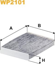 WIX Filters WP2101 - Filtrs, Salona
