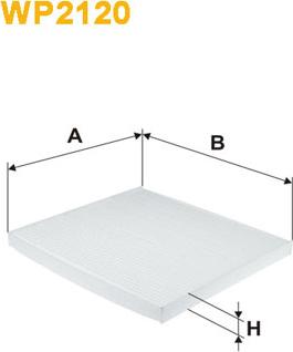 WIX Filters WP2120 - SALONA FILTRS