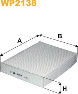 WIX Filters WP2138 - SALONA FILTRS