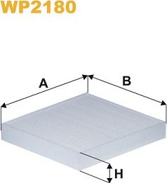 WIX Filters WP2180 - SALONA FILTRS