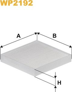WIX Filters WP2192 - SALONA FILTRS