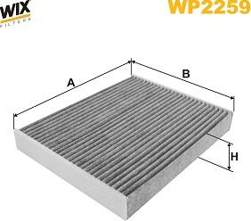 WIX Filters WP2259 - SALONA FILTRS