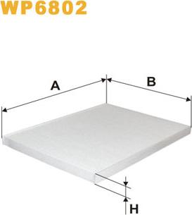 WIX Filters WP6802 - SALONA FILTRS
