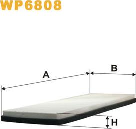 WIX Filters WP6808 - SALONA FILTRS