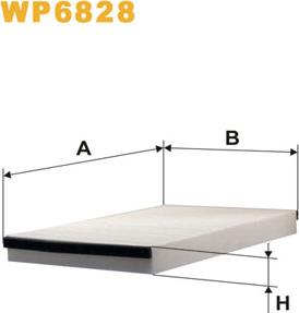 WIX Filters WP6828 - SALONA FILTRS