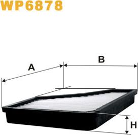 WIX Filters WP6878 - SALONA FILTRS