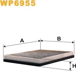 WIX Filters WP6955 - CUK2736-2 SALONA