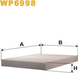 WIX Filters WP6998 - SALONA FILTRS
