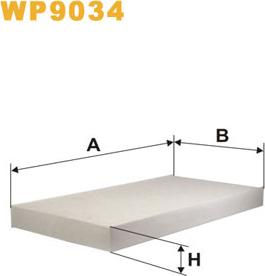 WIX Filters WP9034 - CU3337 SALONA