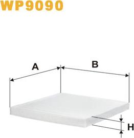 WIX Filters WP9090 - SALONA FILTRS