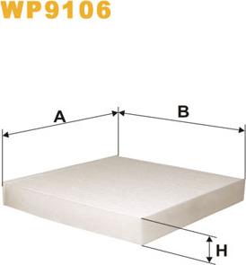 WIX Filters WP9106 - SALONA FILTRS