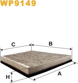 WIX Filters WP9149 - SALONA FILTRS