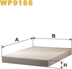 WIX Filters WP9166 - CU2842 SALONA