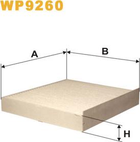 WIX Filters WP9260 - SALONA FILTRS