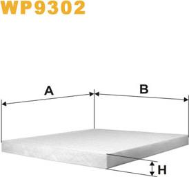 WIX Filters WP9302 - SALONA FILTRS