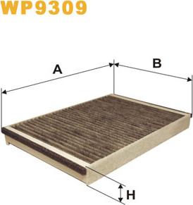 WIX Filters WP9309 - Filtrs, Salona