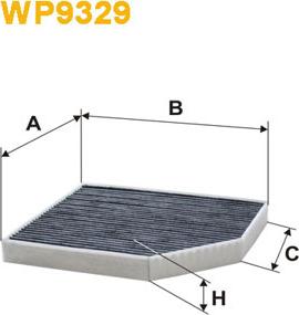 WIX Filters WP9329 - SALONA FILTRS
