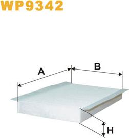 WIX Filters WP9342 - SALONA FILTRS