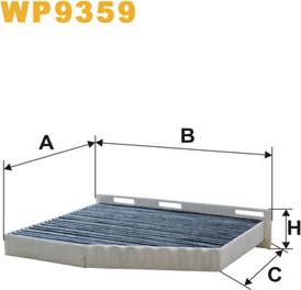 WIX Filters WP9359 - SALONA FILTRS