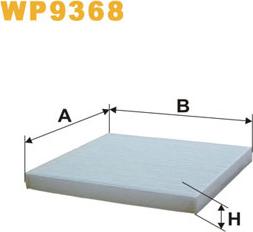 WIX Filters WP9368 - SALONA FILTRS