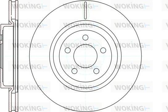 Blue Print ADA104304 - BREMŽU DISKS