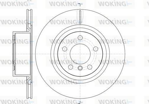 Blue Print ADB114347 - Bremžu diski