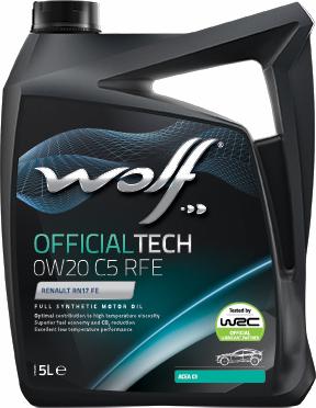 Wolf 1042489 - OFFICIALTECH 0W20 C5