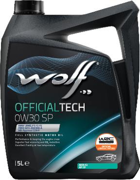 Wolf 1049043 - OFFICIALTECH 0W30 SP