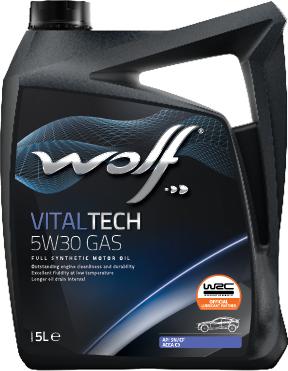 Wolf 1049714 - VITALTECH 5W30 GAS
