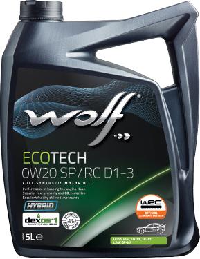 Wolf 1049892 - ECOTECH 0W20SP-RC D1-3